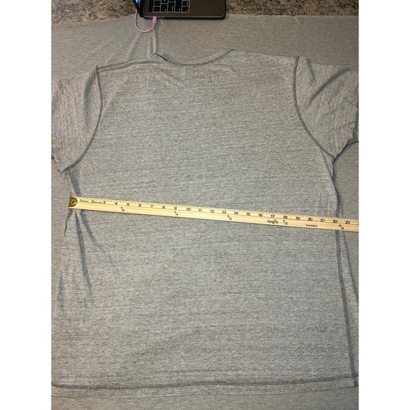 HUDSON & BARROW NYC Menswear Inspired Grey V Neck T Shirt 2XL - Picture 8 of 9